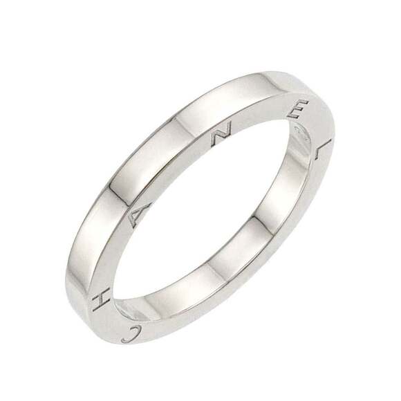CHANEL Jewelry - Chanel Signature 2 Ring, Platinum (Pt)